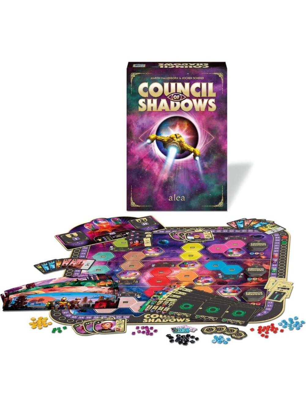 Council of Shadows Space Strategy Board Game - Ages 14+ | Fun Family Game